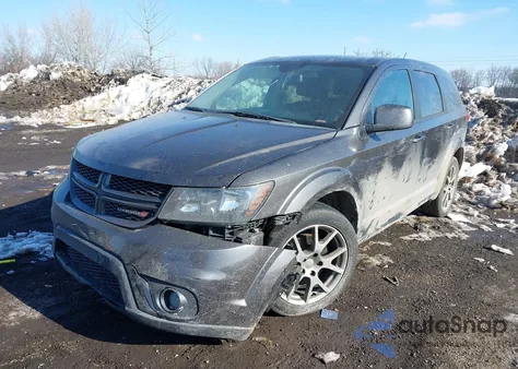 2016 Dodge Journey R/T z USA, uszkodzony, nr VIN 3C4PDDEG0GT250447